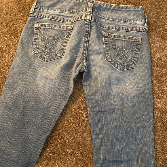 2000 💜Bebe bejeweled pockets - Bebe logo jeans Y2K Vibes - Picture 6 of 7